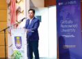 AZAM Baki ketika menyampaikan ucapan pada Program SPRM-UiTM Inspira 2025: Hari Integriti 
dan Kepimpinan di Universiti Teknologi Mara (UiTM) Kampus Puncak Alam, Shah Alam, semalam.