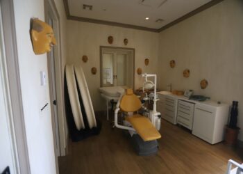 IMEJ ruang dalaman di kediaman mewah Jeffrey Epstein di pulau peribadi miliknya di Little St. James, Kepulauan Virgin AS.-AFP