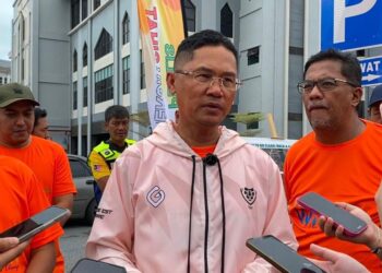 RAHIMI Ismail ketika ditemui pada Program Perlis Go Clean: Walk And Plog For Change 2025 di Taman Rekreasi Bukit Lagi, Kangar, Perlis hari ini.-UTUSAN/ASYRAF MUHAMMAD