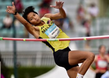 Atlet lompat tinggi negara, Norliyana Kamaruddin meraih pingat gangsa dalam final Sukan SEA Thailand 2025.-IHSAN OLAHRAGA MALAYSIA