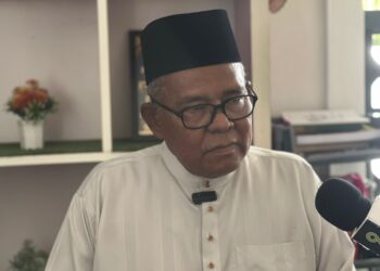 Rus’sele Eizan ketika ditemui pemberita di Arau Perlis hari ini.-UTUSAN/ASYRAF MUHAMMAD