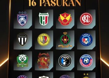 16 kelab akan berentap bagi merebut kejuaraan Piala Malaysia 2025–2026 termasuk dengan penampilan tiga kelab daripada Liga A1 Semi-Pro.-IHSAN MFL