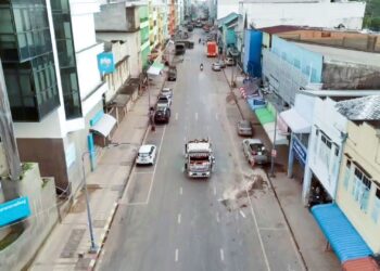 BEBERAPA jalan utama di bandar Hat Yai, Thailand yang teruk ditenggelami banjir baru-baru ini telah dibersihkan.