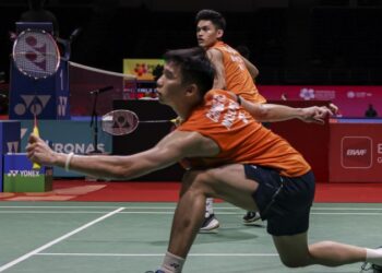 Choong Hon Jian sudah bersedia untuk memberikan permainan terbaiknya pada Terbuka Malaysia 2026 yang akan bermula minggu depan. - UTUSAN/SHIDDIEQIIN ZON