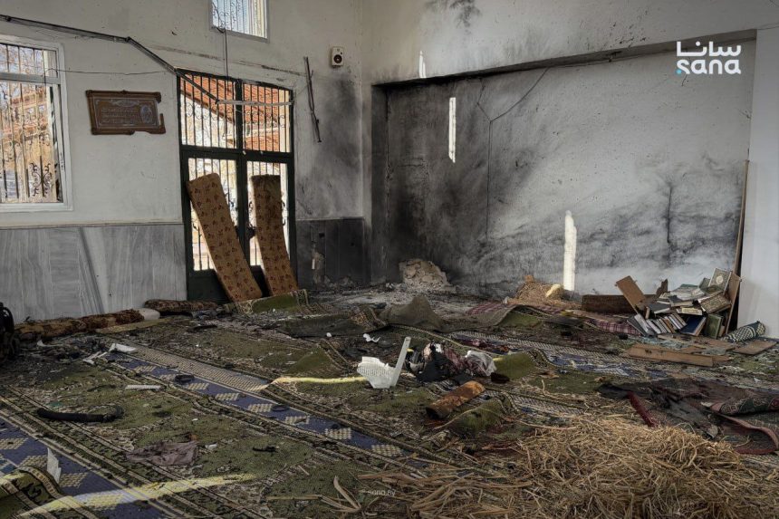 Letupan di masjid Syria ragut lapan nyawa, 18 cedera