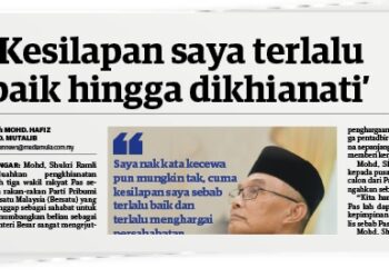 Keratan Utusan Malaysia 27 Disember 2025.