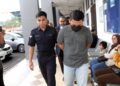 RYNDEE O'nel Victor tidak mengaku bersalah di Mahkamah Majistret Taiping atas pertuduhan menyebabkan kematian seorang tahanan di Penjara Taiping, Januari lalu.