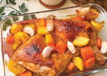 Sesuai dimakan bersama salad atau nasi.