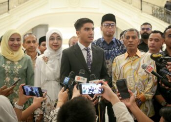 SYED Saddiq Syed Abdul Rahman ketika hadir prosiding di Mahkamah Persekutuan di Putrajaya semalam. – UTUSAN/FAIZ ALIF ZUBIR