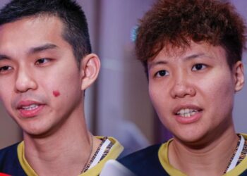 Atlet bola keranjang negara ke Sukan SEA 2025, Ong Wei Yong (kiri), Yap Fook Yee (kanan).