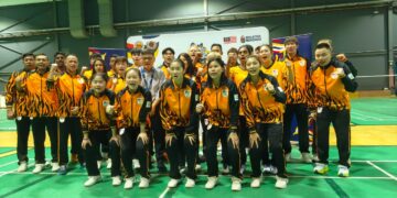 Skuad badminton kebangsaan menyasarkan empat pingat emas pada Sukan SEA 2025 di Thailand, 7-14 Disember ini. - UTUSAN/AIZAWATI AHMAD