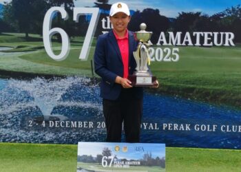 Amelia Leeplayer NJDP Champions di kejohanan perak Amateur open 2025.