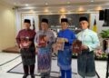 AMINUDDIN Harun (dua dari kiri) sebelum membentangkan Belanjawan Negeri Sembilan Tahun 2026 di Seremban hari ini.-UTUSAN/NOR SHAFIQAH MOHD. GHAZALI.
