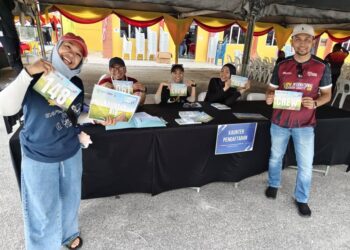 SESI pendaftaran Program Langkah Sihat sempena Karnival Putra@Sawah Sempadan 2025 di Tanjung Karang, Selangor hari ini.