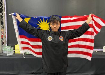 Ummi Mashitah mempamerkan aksi bertenaga menumbangkan wakil tuan rumah, Anuntaya Niyompan dengan keputusan 104-88 dalam aksi final kelas C Puteri (55-60kg).