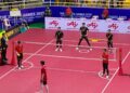 SKUAD regu negara ketika berdepan Vietnam dalam aksi final Sukan SEA Thailand 2025.