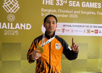 CATATAN 447.5 mata yang diraih pada akai final itu juga memecahkan rekod temasya 445.3 mata yang dilakar oleh penembak Thailand, Napis Tortunhpanich ketika Sukan SEA Vietnam 2022.