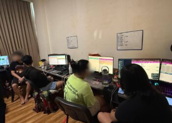 ANTARA sebahagian individu yang ditahan Polis Diraja Malaysia (PDRM) dalam siri serbuan Op Dadu Mega yang dilaksanakan secara serentak di seluruh negara antara 20 hingga 23 Disember lalu.