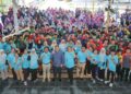PESERTA dan penganjur Karnival Kimia Malaysia (K2M) 2025 Zon Sabah dan Wilayah Persekutuan Labuan bergambar selepas program yang diadakan di Sekolah Menengah Kebangsaan (SMK) Badin, Tuaran Sabah baru-baru ini.