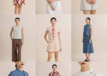 ANTARA busana dalam koleksi Where The Bloom Flows oleh Shoploooh.