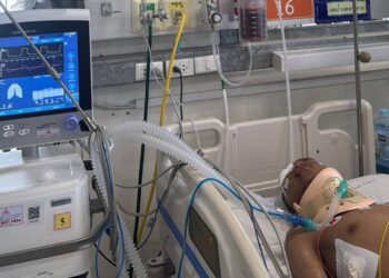 MUHAMMAD Hazim Rafiq Hussain masih menerima rawatan di sebuah hospital di Krabi, Thailand selepas terlibat kemalangan pada 31 Disember lalu.