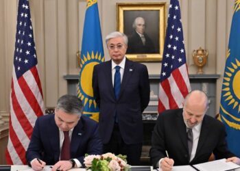 PENYERTAAN Kazakhstan dalam Perjanjian Abraham berfungsi sebagai isyarat politik untuk memastikan kesinambungan pelaburan, kepentingan ekonomi dan sokongan keselamatan.– AGENSI