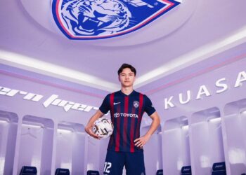 STUART Wilkin kembali ke Harimau Selatan selepas beraksi selama empat musim bersama pasukan Sabah FC.-IHSAN FB JOHOR SOUTHERN TIGERS.