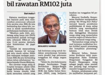 Laporan Utusan Malaysia 29 Januari 2026