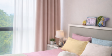 DAYA tarikan utama studio ini terserlah melalui warna-warna pastel.