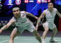 Kekalahan awal Aaron Chia-Soh Wooi Yik di pusingan pertama Indonesia Masters mencetuskan persoalan terhadap tahap permainan sebenar beregu No. 2 dunia itu. - UTUSAN/SHIDDIEQIIN ZON