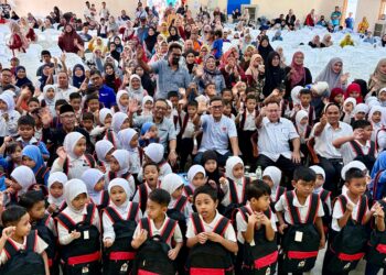 RMHC Malaysia di Dewan Semai Bakti Felda Pasir Besar,  Gemas, Negeri Sembilan baru-baru ini. – UTUSAN/NOR SHAFIQAH MOHD. GHAZALI