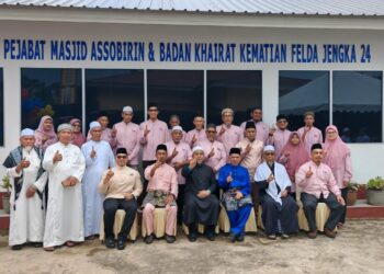PEJABAT baharu Masjid Assobirin Felda Jengka 24 mengukuhkan peranan institusi itu sebagai pusat ibadah dan kebajikan masyarakat di Felda Jengka 24, Jerantut, Pahang.
