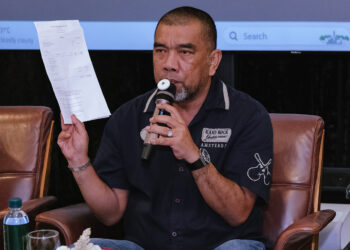 KUALA LUMPUR, 19 Januari 2026 - Penganjur konsert, Mubarak Akhtar pada sidang media mengenai penjelasan konsert Radja & Wali di Saloma Kuala Lumpur di sini. Gambar M. FIRDAUS M. JOHARI