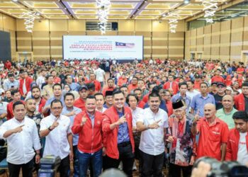 KONVENSYEN Khas Pemuda UMNO bertema 'Hala Tuju UMNO dalam Kerajaan Perpaduan pada 3 Januari, lalu  di Pusat Dagangan Dunia Kuala Lumpur (WTCKL).