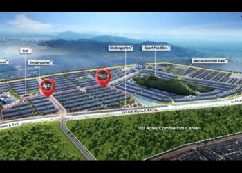 LOKASI OSK Yarra Park adalah strategik, hanya beberapa minit dari pusat bandar Sungai Petani.