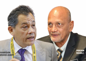 Pekan Ramli (kanan) berpandangan zaman Hamidin di FAM telah berlalu.