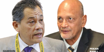 Pekan Ramli (kanan) berpandangan zaman Hamidin di FAM telah berlalu.