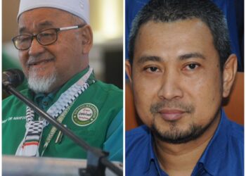 Dr. Mahfodz Mohamed (kiri) dan Sahruddin Jamal