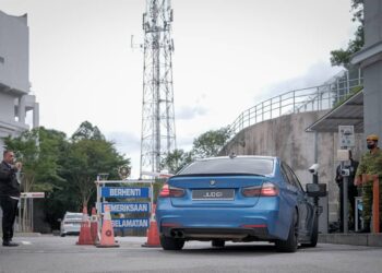 Hafizuddeain Jantan tiba di Ibu Pejabat Suruhanjaya Pencegahan Rasuah Malaysia (SPRM). UTUSAN/FAIZ ALIF ZUBIR