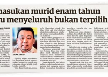Laporan Utusan Malaysia 26 Januari 2026.