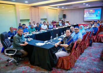 SAIFUDDIN Nasution Ismail mempengerusikan Mesyuarat Bilangan 1/2026 MPN PKR Kedah di sebuah hotel di Alor Setar, malam tadi.