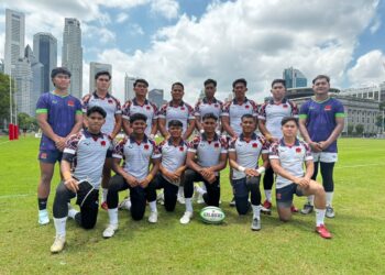 SKUAD ragbi lelaki negara mara ke final  dalam Kejohanan Tujuh Sebelah Asia Tenggara (SEA 7s) 2026. - Ihsan Ragbi Malaysia