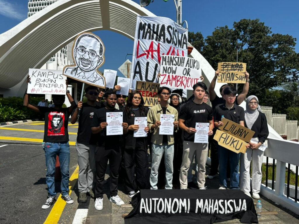 Liga Mahasiswa berhimpun desak AUKU dimansuhkan