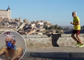 JUAN LOPEZ GARCIA  memiliki kecergasan yang luar biasa. - Foto FISSAC/YOUTUBE