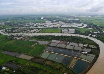 GAMBAR fail sebuah kawasan di Wilayah Prachin Buri.-AFP