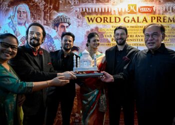 YAB Perdana Menteri, Dato' Seri Anwar Ibrahim menghadiri tayangan global perdana filem epik "Taj Mahal: An Eternal Love Story" di IOI City Mall, Selangor. 6 Februari 2026. Pejabat Perdana Menteri.

NO SALES; NO ARCHIVE; RESTRICTED TO EDITORIAL USE ONLY. NOTE TO EDITORS: This handout photos may only be used for editorial reporting purposes for the contemporaneous illustration of events, things or the people in the image or facts mentioned in the caption. Reuse of the pictures may require further permission.