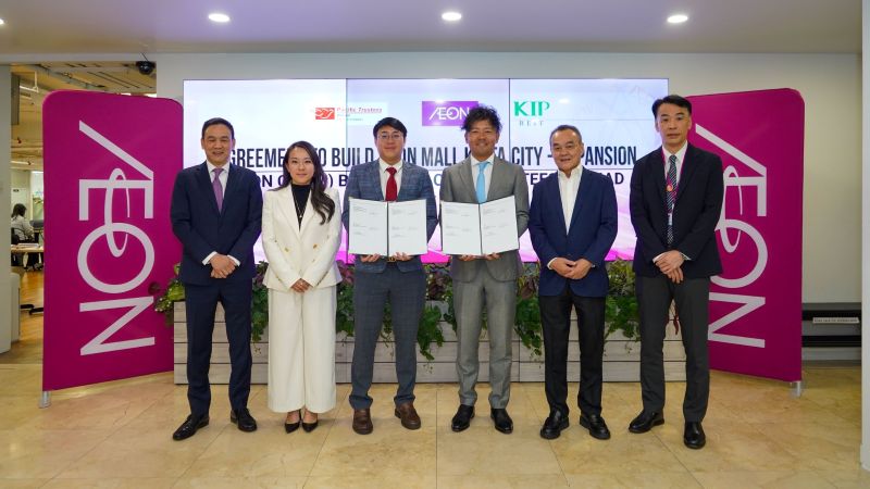 AEON, KIP REIT meterai perjanjian RM160 juta perluas AEON Mall Kinta City