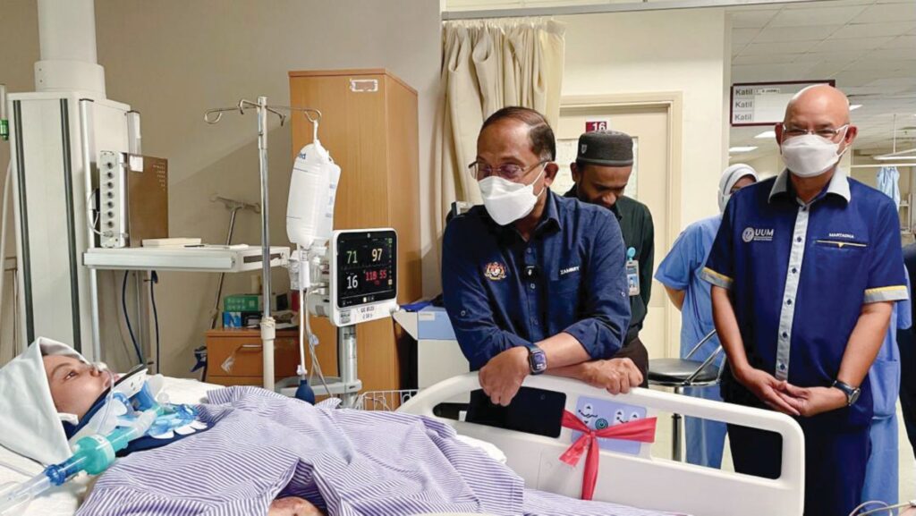 Tetap semangat teruskan pengajian di UUM walaupun terlantar