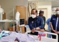 ZAMBRY Abdul Kadir menziarahi Nur Aleeya Kahairani Ahmad Shukri yang menerima rawatan di Hospital Sultanah Bahiyah (HSB) Alor Setar, Kedah.