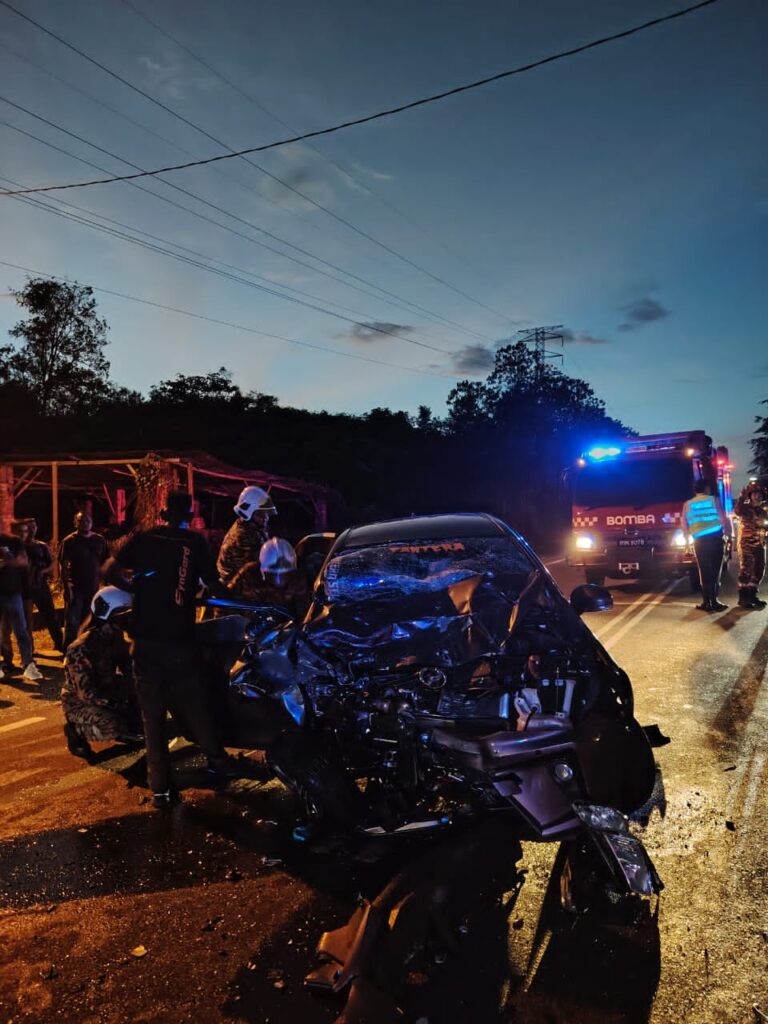 Ibu, bayi tiga bulan maut kereta bertembung lori